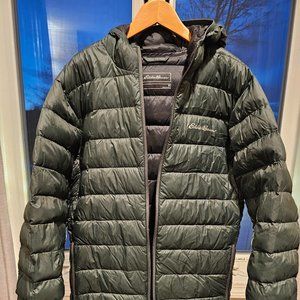 Men's Eddie Bauer CirrusLite Hooded Down Jacket - Medium Puffy